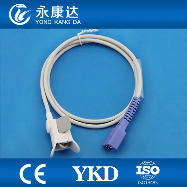 Nellcor oximax pediatric finger clip spo2 sensor,1m