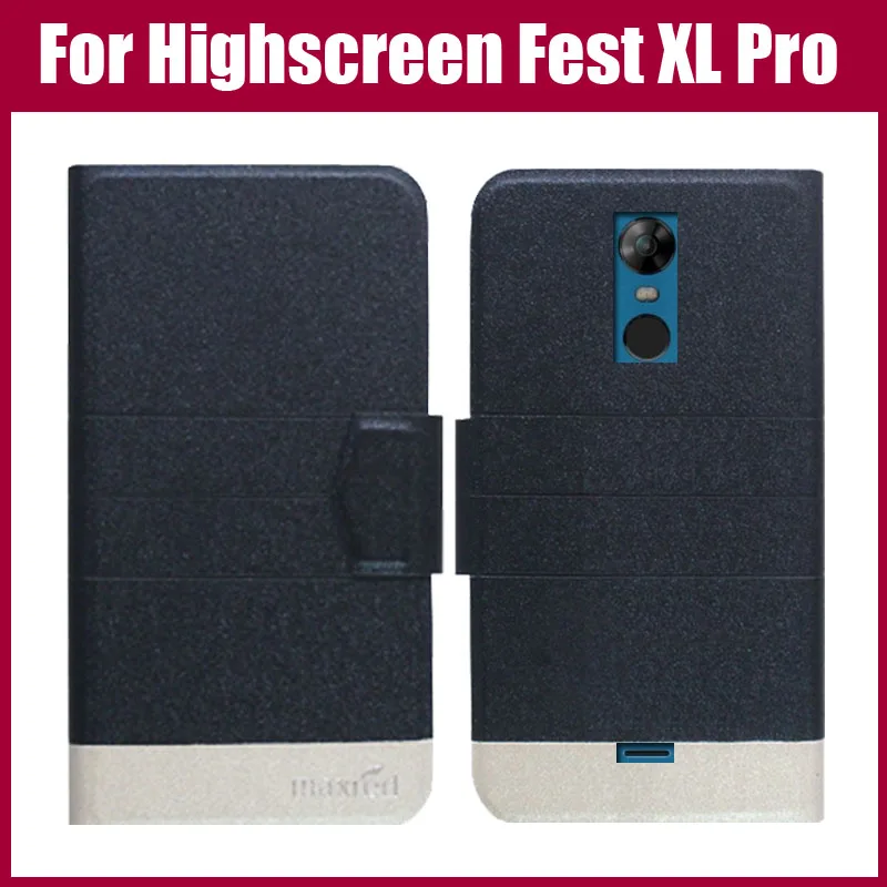 Горячая распродажа! Highscreen Fest XL Pro чехол Новое поступление 5 цветов модный флип