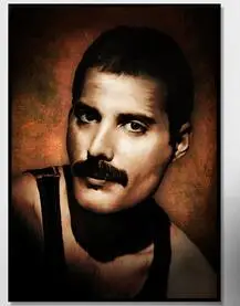 

Freddie Mercury Music Art Wall Decor Silk Print Poster