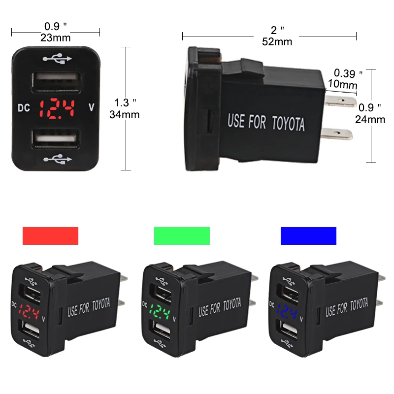 Urbanroad 5v 4.2A автомобильное зарядное устройство USB разъем для автомобильного