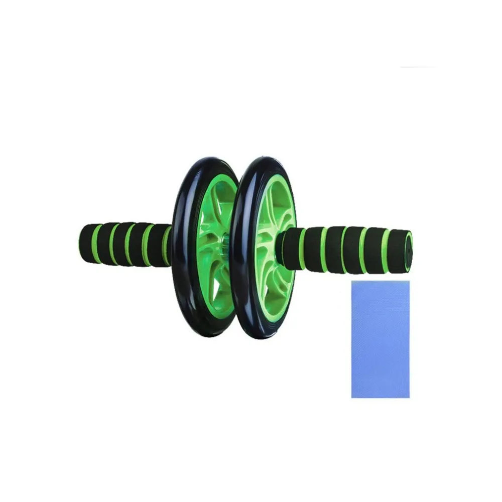 

Abdominal Fitness Wheels Double Wheels Abdominal Waist Workout Exercise Gym Roller Core Trainer Fitness Equipment Free Shipping