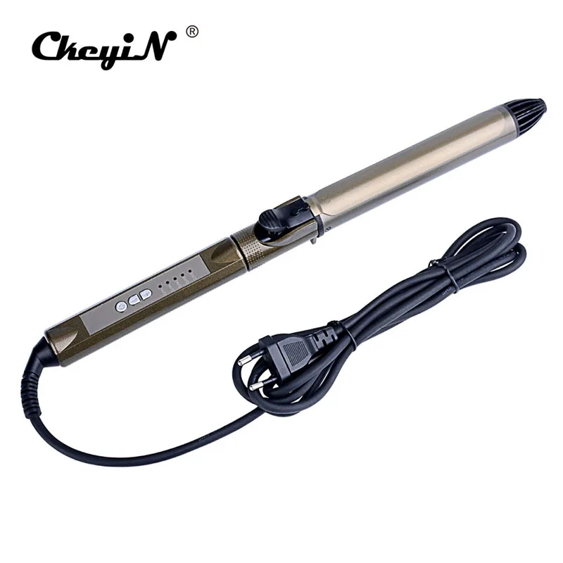 Fast Heating Ceramic Hair Curler Lcd Deep Wave Hair Waver Curling