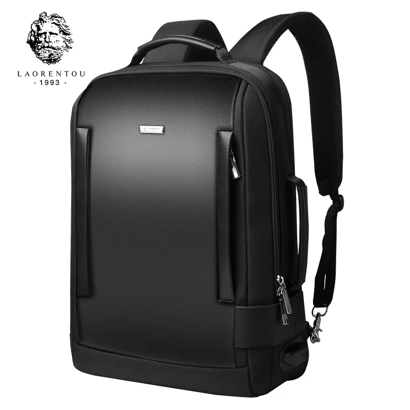 

LAORENTOU Men Travel Bag Large expandable Capacity Bag Male Business, Computer Multifunction School Backpack Laptop For Teenager