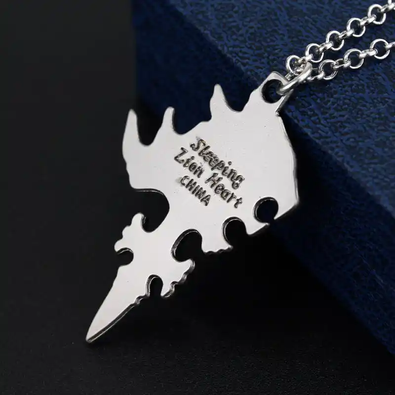 Серебряные ювелирные изделия Final Fantasy VII 8 сна голова льва бури Griever кулоны