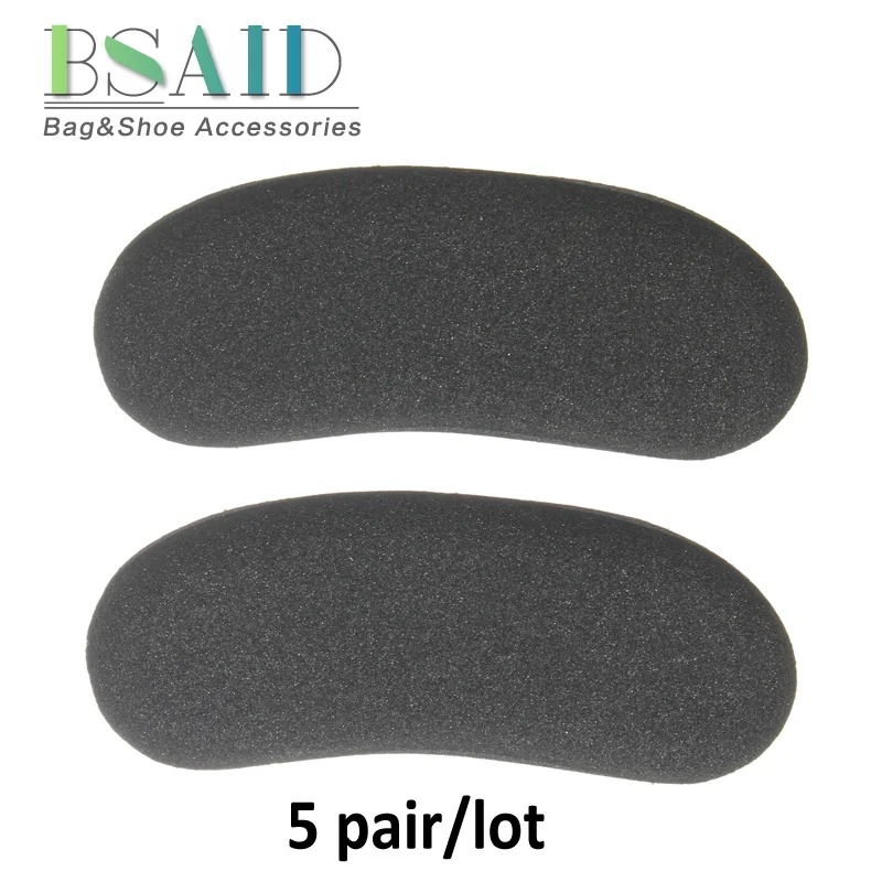 

BSAID 5 Pair/lot Heel Sticker Shoe Insoles Sponge Foot Pads High Heels Pads Inserts Antislip Protector Relief Feet Pain Insoles