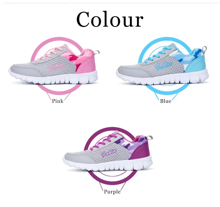 Для женщин светильник вес кроссовки летние ультра тонкий Push Up светильник дышащая Спортивная обувь; Zapatos De Mujer; высокое качество; спортивная обувь; большие размеры 35-42