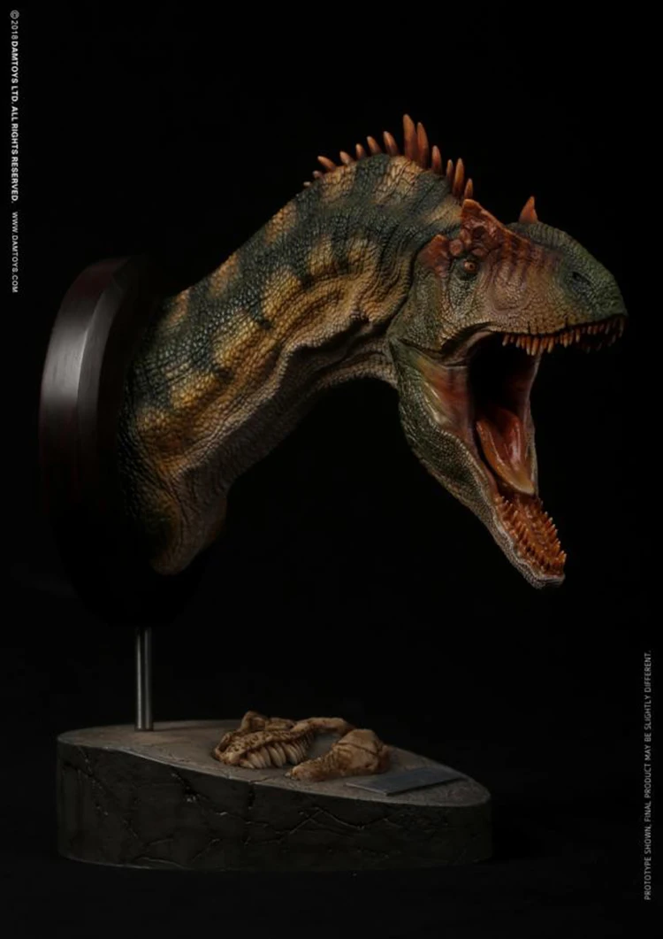 Коллекционная Фигурка животного из ПВХ ALLOSAURUS бюст Коллекционная Голова Статуя музейная серия игрушек исключительный кран для фанатов подарки для мальчиков