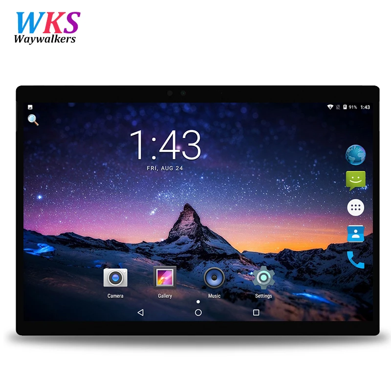 

Free Shipping 10.1' Tablets Android 7.0 10 Core 64GB ROM Dual Camera 8MP Dual SIM Tablet PC Google GPS bluetooth Mobile phone