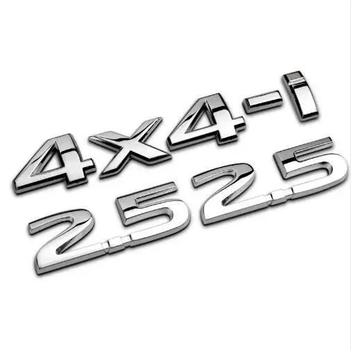 3D Автомобильные наклейки Стайлинг автомобиля металлический значок 2 5 4x4 i эмблема