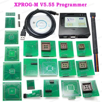 

XPROG-M V5.55 Programmer Black Metal Box Better than XPROG V5.50 X-prog 5.0 ECU Programming Interface Xprog-M V5.55