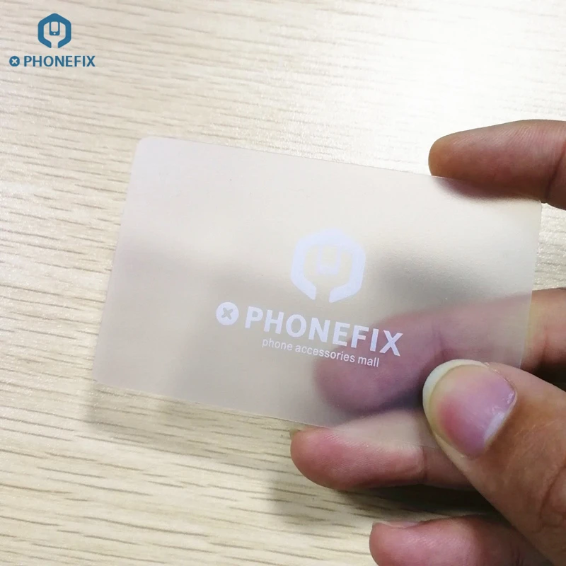 

PHONEFIX Handy Plastic Card Pry Opening Scraper for iPhone Repair Mobile Phone Tablet Teardown Repair Phone Screen Opening Tools