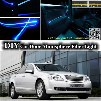 

For Daewoo Veritas interior Ambient Light Tuning Atmosphere Fiber Optic Band Lights Door Panel illumination (Not EL light) Refit