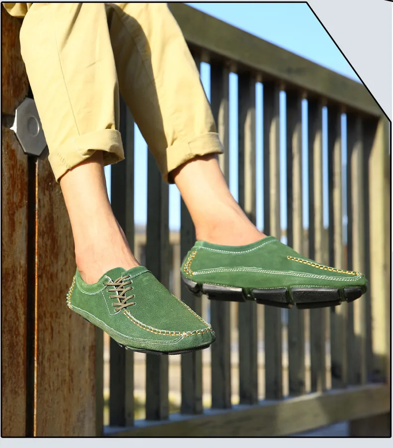 Сезон: весна–лето Для мужчин Лоферы Удобная обувь повседневная обувь Для мужчин; дышащие слипоны; обувь из мягкой кожи мокасины, обувь для вождения