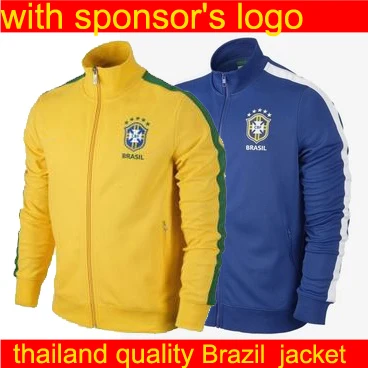 brazil soccer jacket
