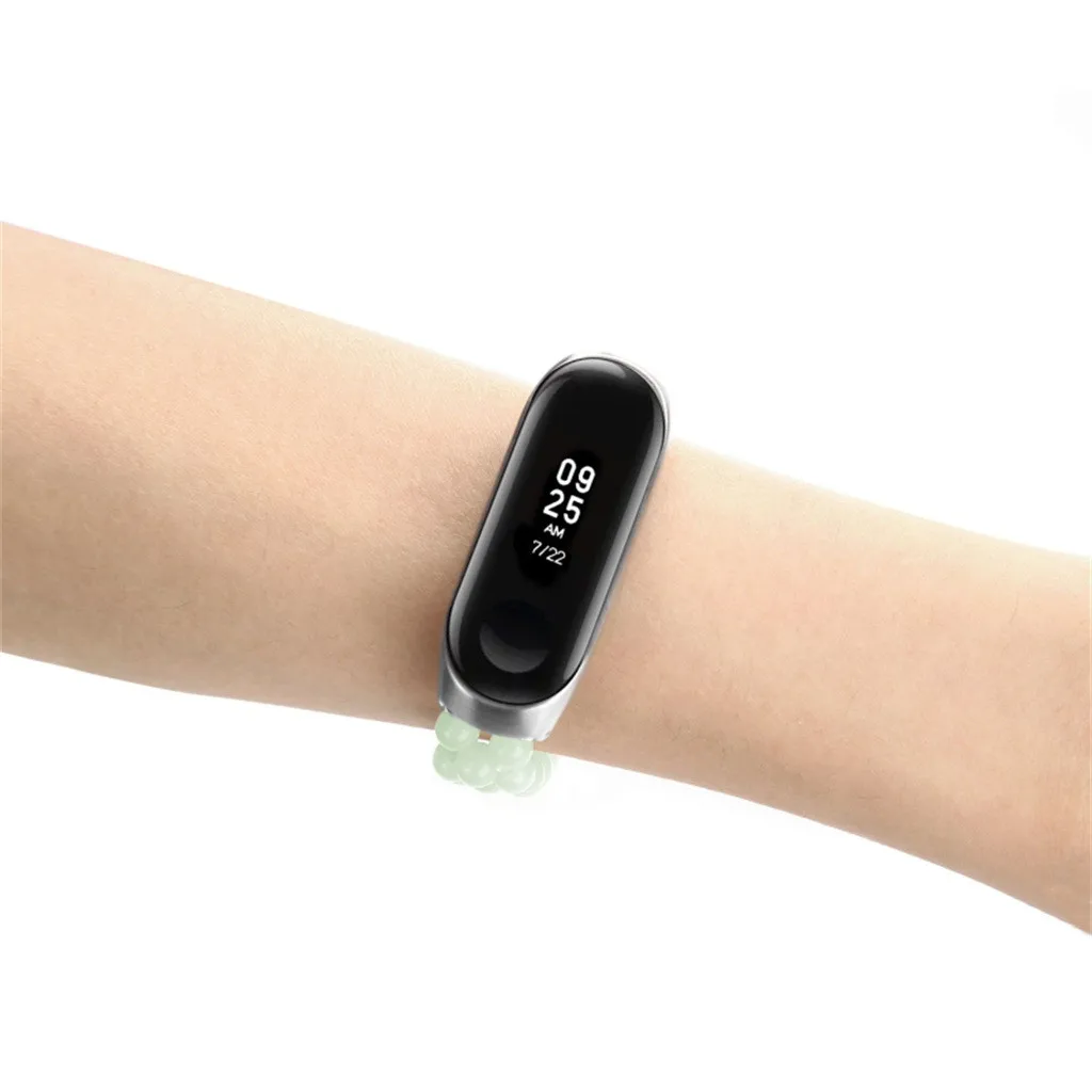 Светящийся браслет ювелирные изделия Часы Браслет ремешок для Xiaomi Mi band 3 P35