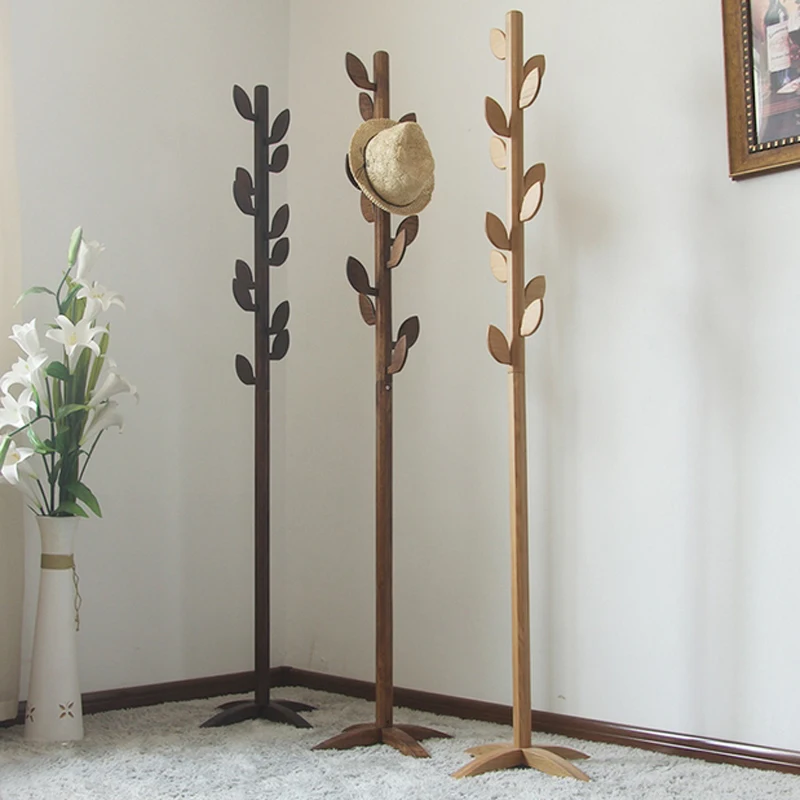 Nueva moda roble árbol perchero muebles de sala de percha de madera para colgar en el suelo dormitorio|tree coat rack|coat rackliving room furniture - AliExpress