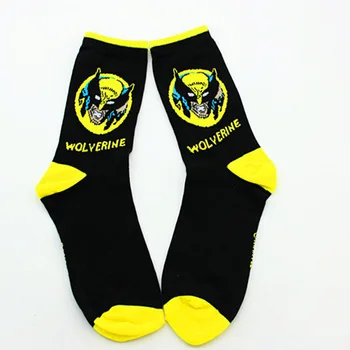 

Wholesale 7 Pairs Super heros skate socks Dead superman spiderman hulk captain cool socks Brand new crew socks skate socks