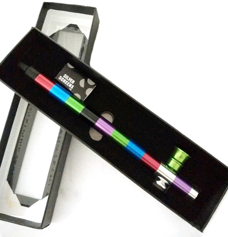 

Quality Metal Pipes Tobacco pipe Long Smoking Pipe Mill Smoke Narguile Grinder Colorful Multisection Cigarette Holder