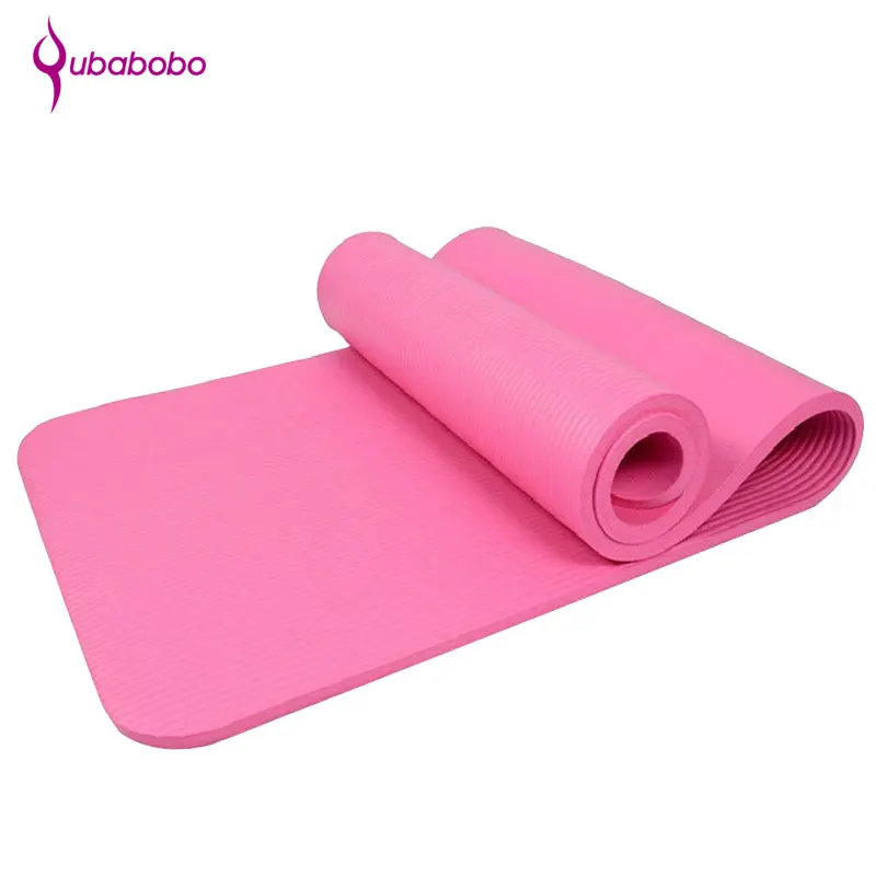 [QUBABOBO] 15mm Widen Thickening Non-slip Yoga Mat Double Exercise Pad Pilates Balance Cushion Fitness Mat 190cm*100cm*15mm