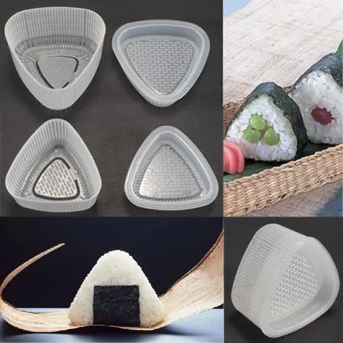 SDFC 2 шт треугольной формы формочка для суши рисовый онигири рамка для шаров формы еды украшения инструменты