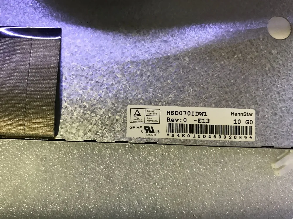 Rev: 0-e13 Hsd070idw1 Ecrãs Lcd Hsd070idw1 - Imagem 3
