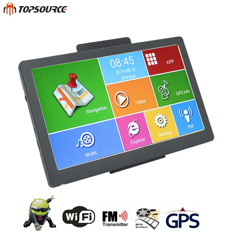 Topsource Gps Capacitive Screen Navigation Inch Hd Android Gb Ddrmhz Vehicle Truck Gps Europeusnavitel Map Free Upgarade Topsource Gps Capacitive Screen Navigation Inch Hd Android Gb Ddrmhz Vehicle Truck Gps Europeusnavitel Map Free Upgarade
