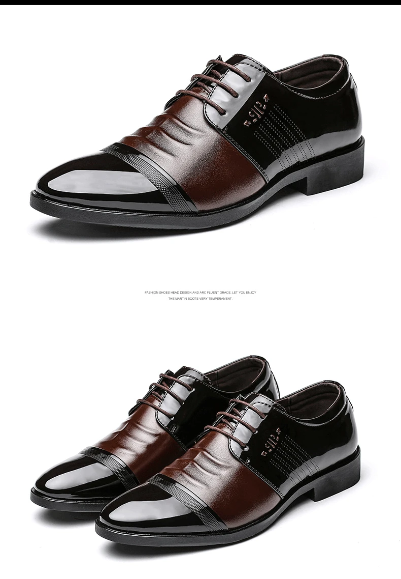 Мужские модельные туфли в британском стиле, износостойкие, на шнуровке, Нескользящие, мужские деловые и свадебные туфли