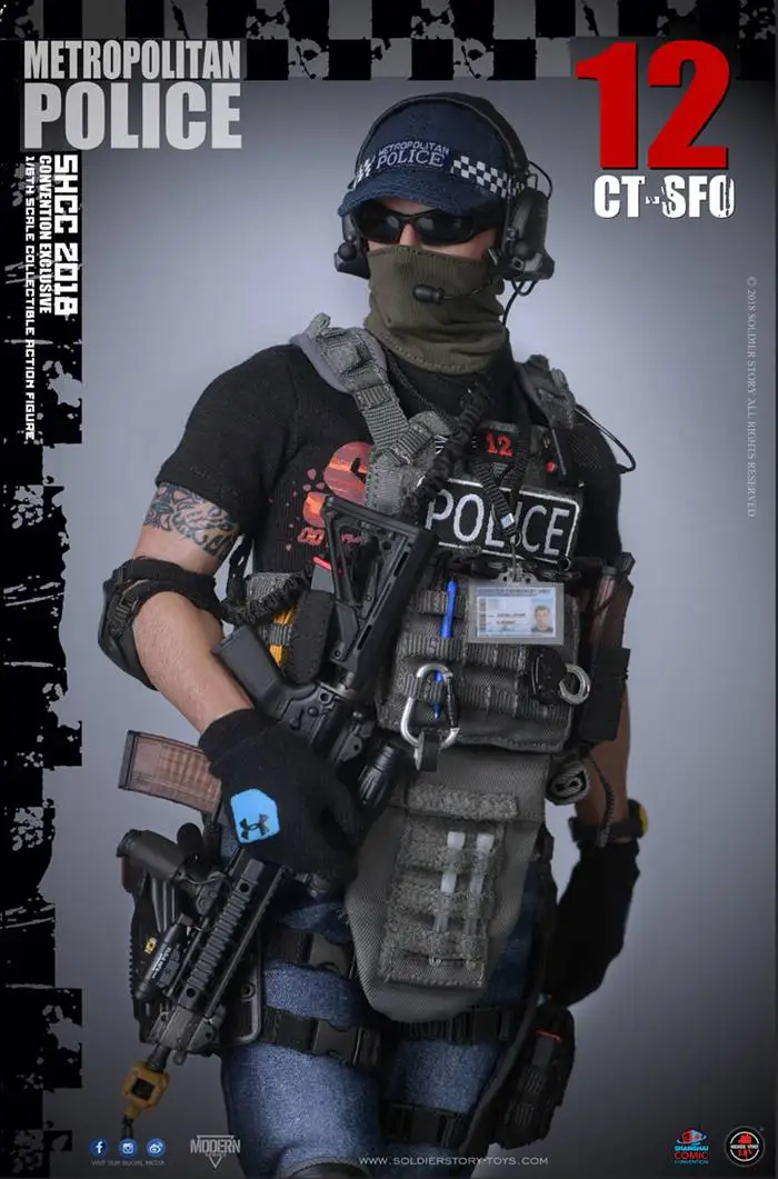 

SoldierStory SS112 1/6 United Kingdom CT-SFO 2018SHCC Exbition Version for Fans Holiday Gift
