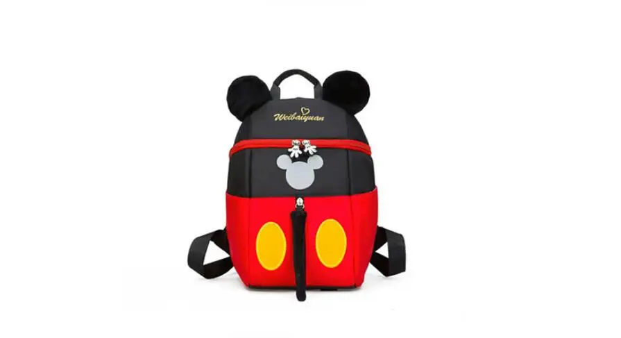 Новая детская сумка для детского сада, детские школьные сумки с рисунком Микки, розовый рюкзак с Минни, школьные рюкзаки принцессы, ранец