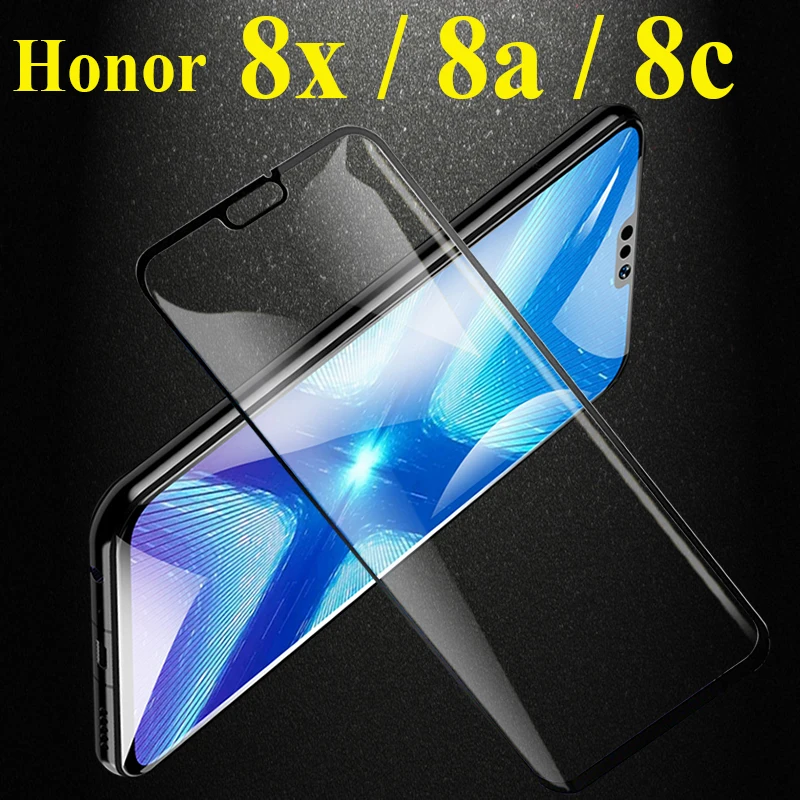 Защитное стекло для huawei honor 8x max 8c 8a 8 pro закаленное huavei huawey honer hono x c x8 c8