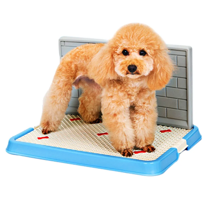 Dog Toilet Litter Tray Pet Toilet for Dog Tray Cat Puppy Mesh Dog Potty