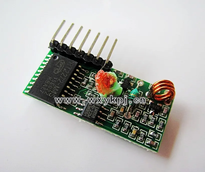 

HOT Free Shipping RF wireless remote control super regenerative SMD decoding receiver module 250MHz-450MHz OOK/ASK