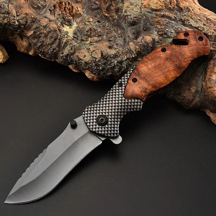 

Brand Top quality edition Combative Folding Pocket hunting Knife Camping Hunting Knife