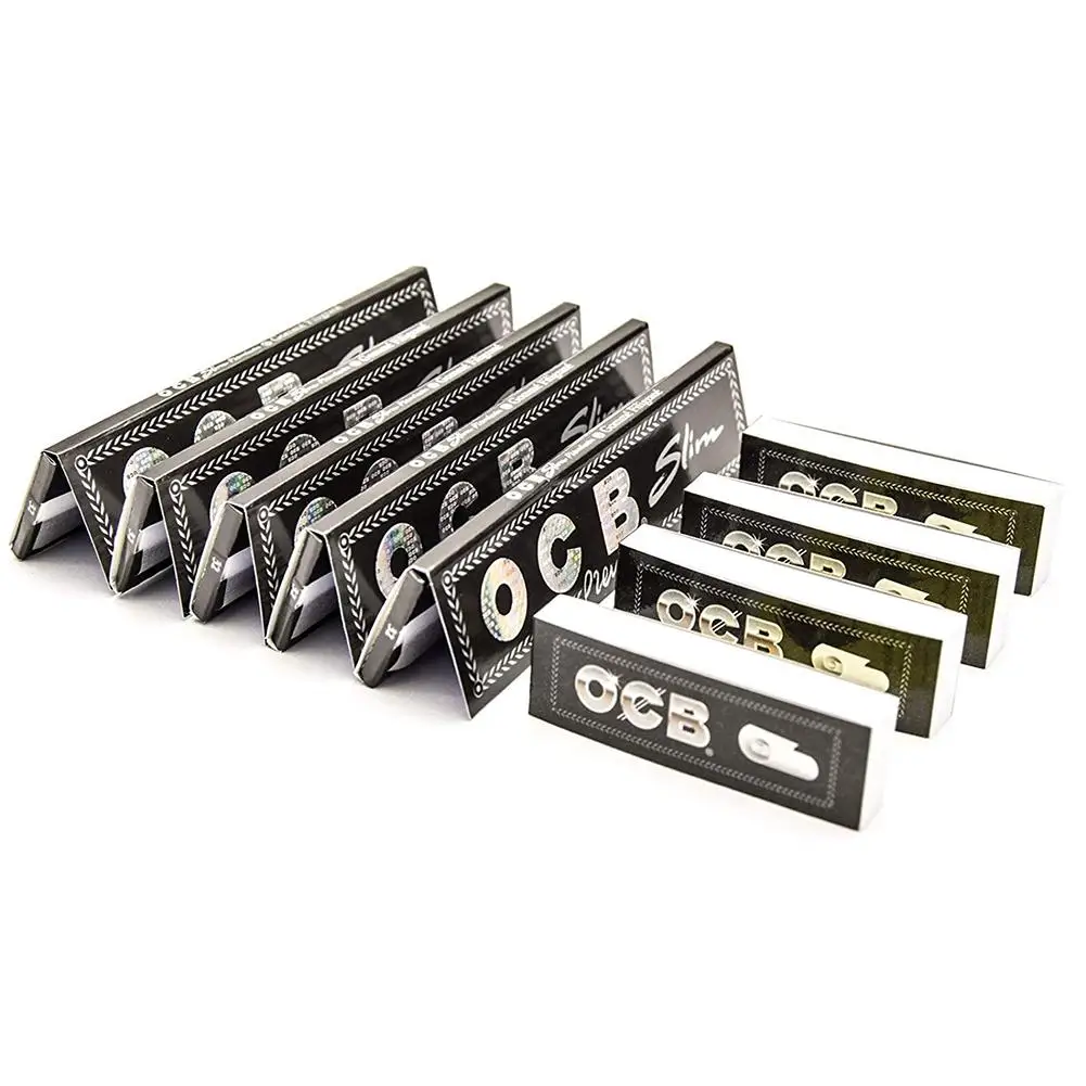 

5PCS/10PCS/15PCS Slim Premium Black King Size Rolling Paper Party DIY Decoration Tools Home Decoration