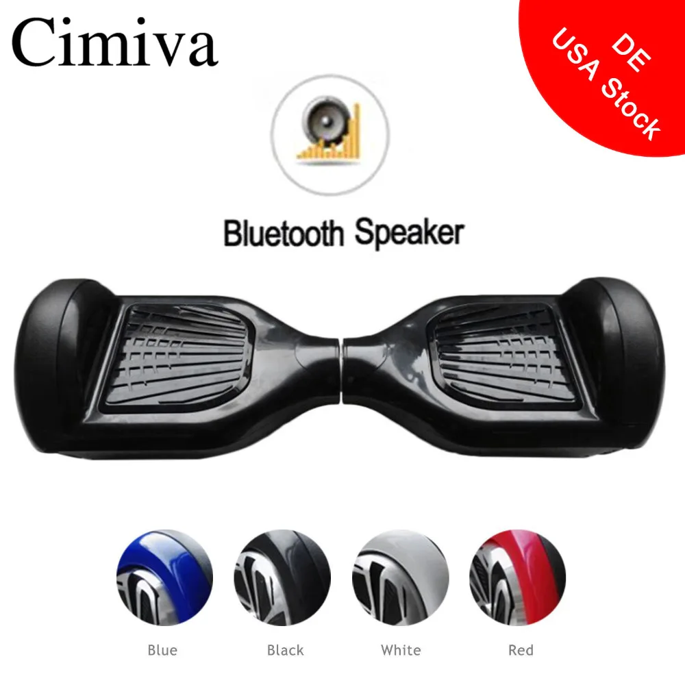 

Cimiva 6.5 inch Hoverboard Self Balancing Electric Power Scooter Geroscope Two Wheels Skateboard with Bluetooth Speaker