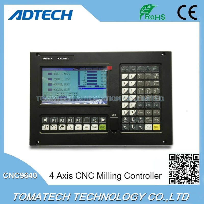 

CNC millling engraving router machine VMC control system 4 axis CNC controller