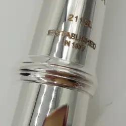 Музыка любитель клуб Япония промежуточных стандартов флейты 211SL посеребренные флейта кольцо для ключей 16 отверстий закрыты открытое