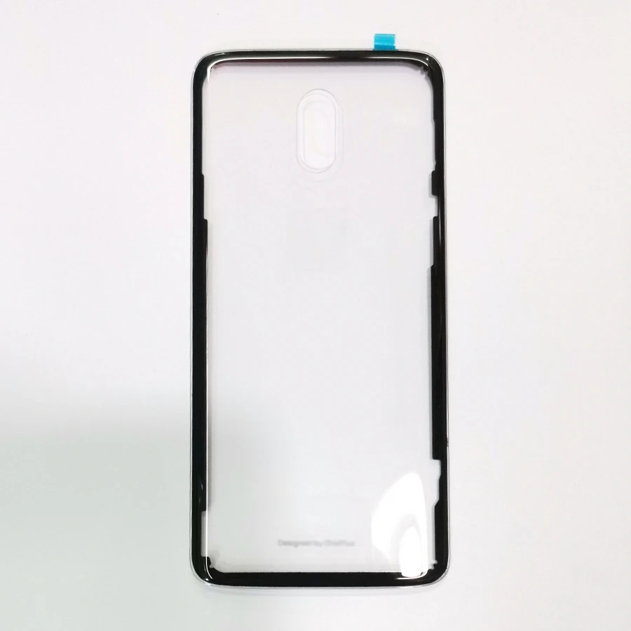 Оригинальный чехол для телефона Oneplus 6T задняя крышка на батарейках прозрачный