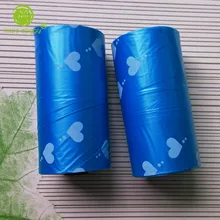 Рождественская Акция! 2 рулона, мешок для собачек, биоразлагаемый мешок для мусора, для собак, мешки для мусора, розовый/черный/синий цвет, Bolsa Para Cacas Perros