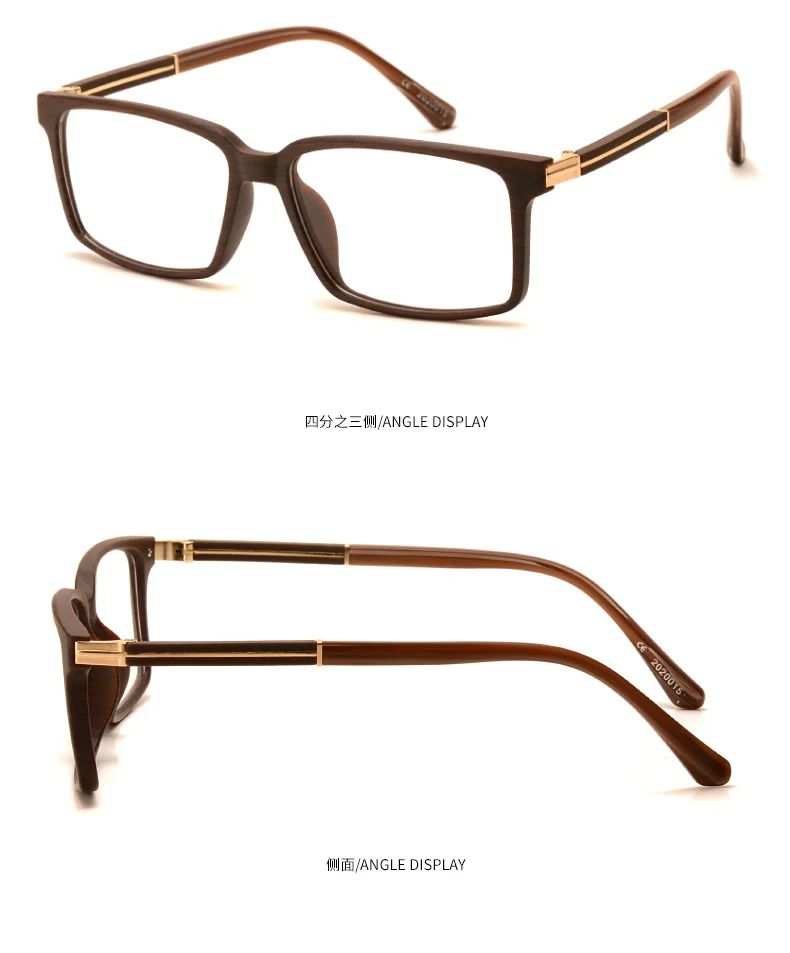 Лэнгфорд бренд квадратные очки кадр мужчины оптический простые очки зрелище конструкции prescription2020021
