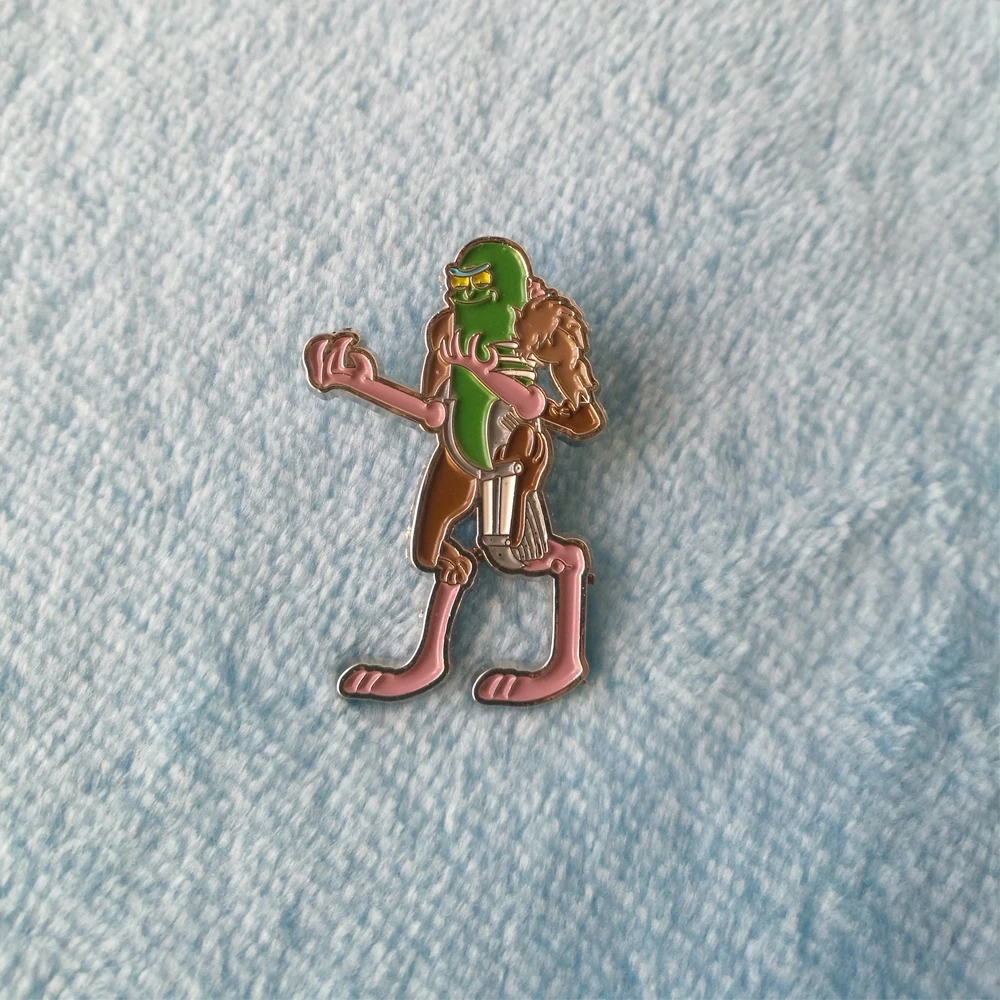 

Rick and Morty "Pickle Rick" a Enamel Hat Pin season 3