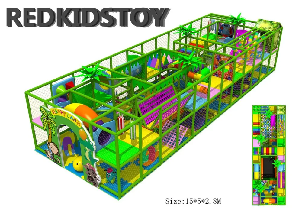 

2018 Competitive Price Jungle Themed Entertainment Playground Indoor HZ-170505A