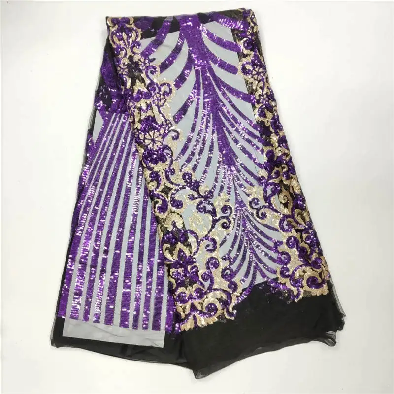 

WH!African Lace Fabric 2019 Embroidered French Laces Fabric High Quality French Tulle Lace Fabric For Wedding Party Dress!P52951