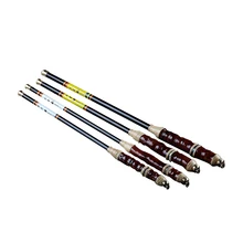 Высоким содержанием углерода 1.8 м, 2.1 м, 2.4 м поток стержня сверхтвердых Плетеный телескопическая Рыбалка стержень Портативный Рыбалка стержень удобная ручка