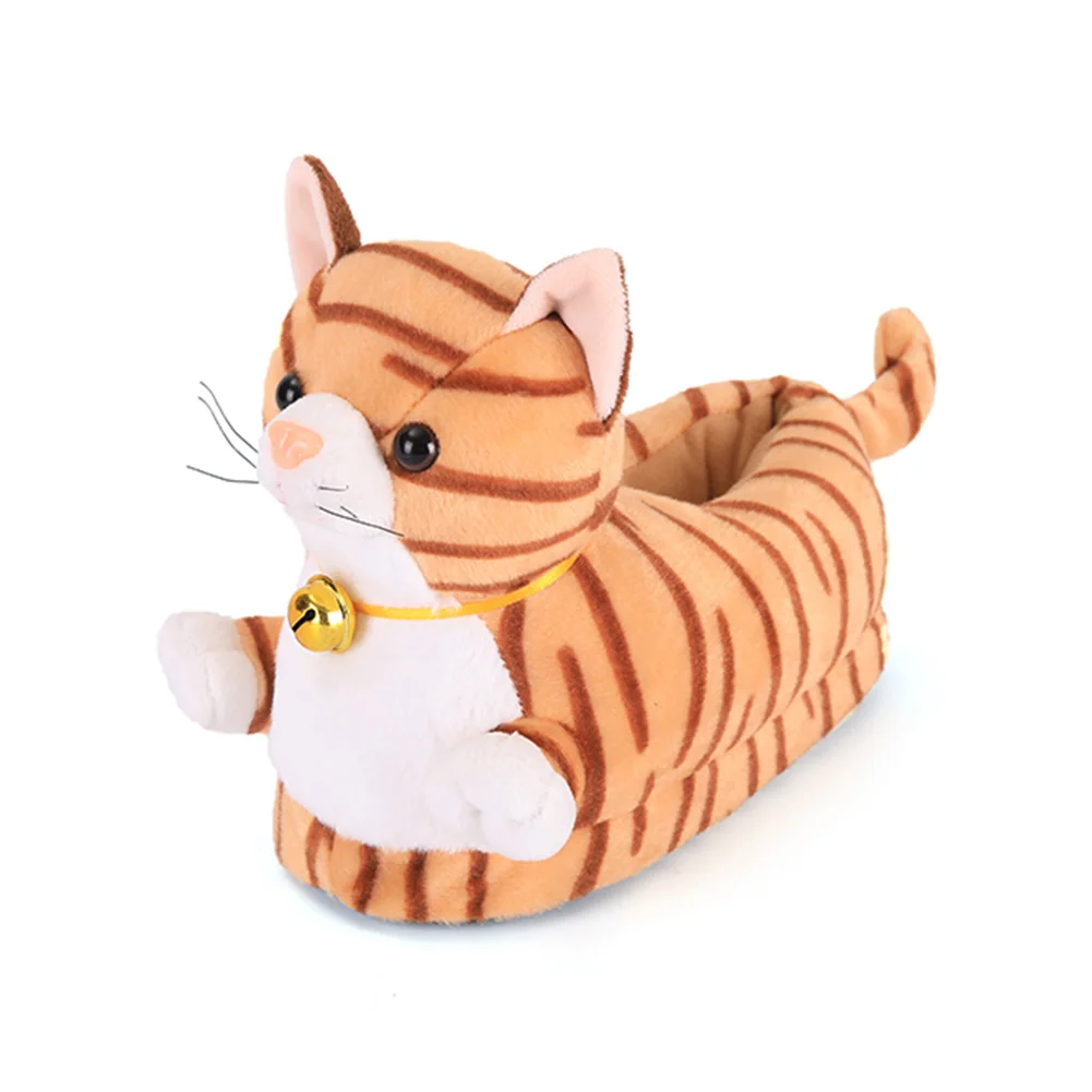 Bonitos dos Desenhos Chinelos em Casa Cosplay de Pelúcia Miúdos Animados Anime Inverno Quente Chinelos Casa Sapatos pp Algodão Macio Não-deslizamento 4 Em Casa Inverno Quente Chinelos Casa Sapatos