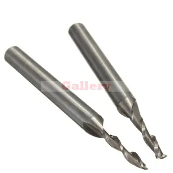 

2015 Rushed Woodworking Ferramentas Brocas 2 Pcs Lot 3mm Flute Milling Cutter Extended Aluminium End Mill Cnc Bit 3x6x15x63