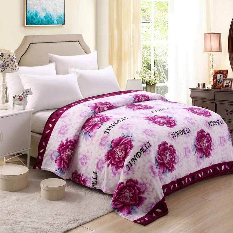 Покрывало-одеяло 200x230 см, очень мягкое фланелевое одеяло высокой плотности для дивана/кровати/автомобиля, портативные пледы