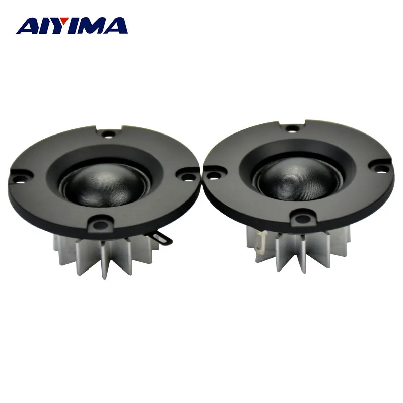 Adet 2 adet Mini 2 inç ses taşınabilir hoparlörler 50MM 6 ohm 15 W HIFI Tweeter ses hoparlörü ABS don paneli hoparlör