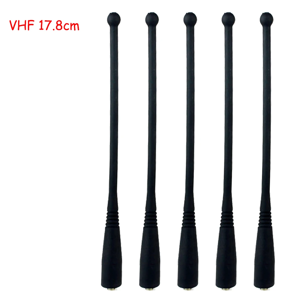 5pcs Walkie Talkie VHF 136-174MHz Antenna SMA-F for Motorola MTX850 HT1000 JT1000 XTS2500 PRO7350 XTS4250 Two way Radio Antenna