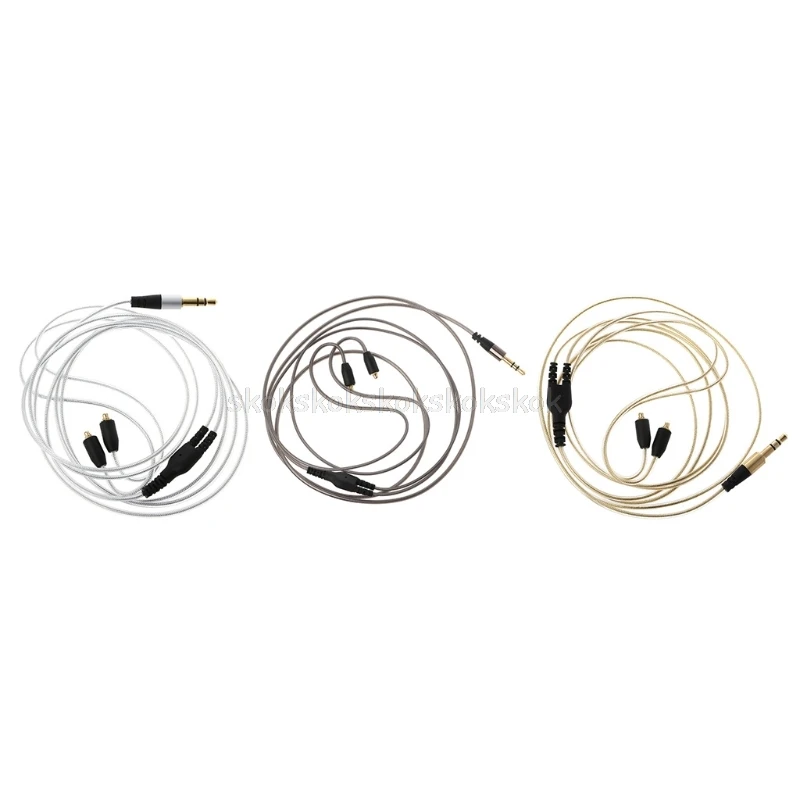 Кабель MMCX для Shure SE215 SE315 SE535 SE846 наушники кабели для наушников шнур для xiaomi iphone Android O19 челнока